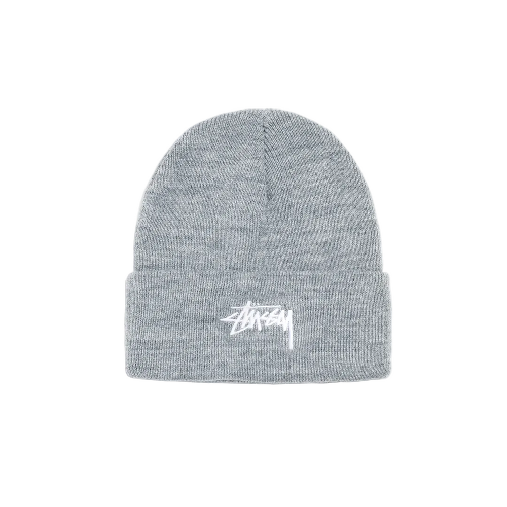 STOCK CUFF BEANIE GREY HEATHER