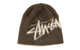 BRUSHED OUT STOCK SKULLCAP BROWN