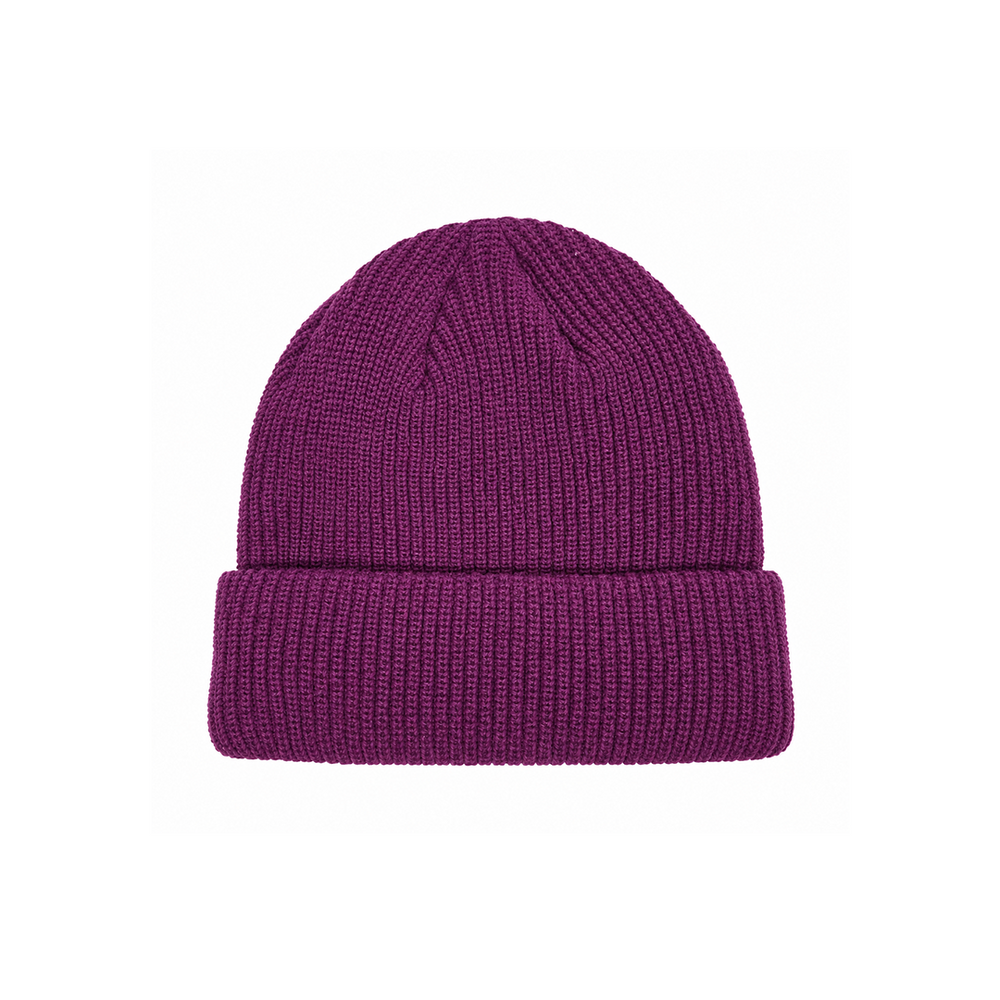 BASIC STÜSSY CUFF BEANIE VIOLET