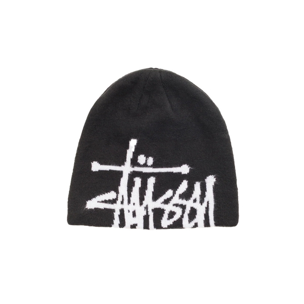 BRUSHED OUT BASIC SKULLCAP BLACK