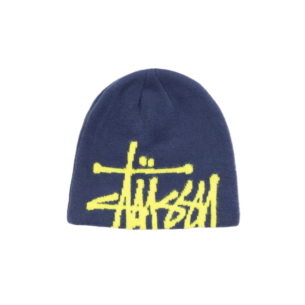 BRUSHED OUT BASIC SKULLCAP NAVY