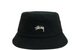 STOCK BUCKET HAT BLACK