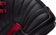 AIR JORDAN 12 RETRO (GS) "BLOODLINE" BLACK / VARSITY RED