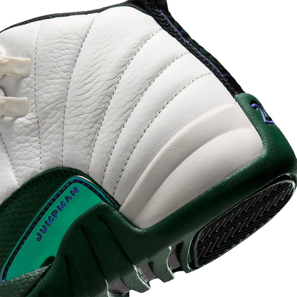 AIR JORDAN 12 RETRO (GS) "IDOLS BECOME RIVALS" SUMMIT WHITE / GORGE GREEN