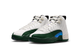 AIR JORDAN 12 RETRO (GS) "IDOLS BECOME RIVALS" SUMMIT WHITE / GORGE GREEN