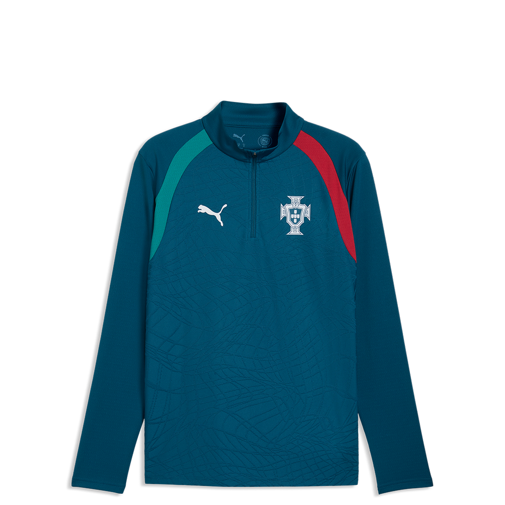 FPF TRAINING 1/4 ZIP TOP PORTUGAL OCEAN TROPIC