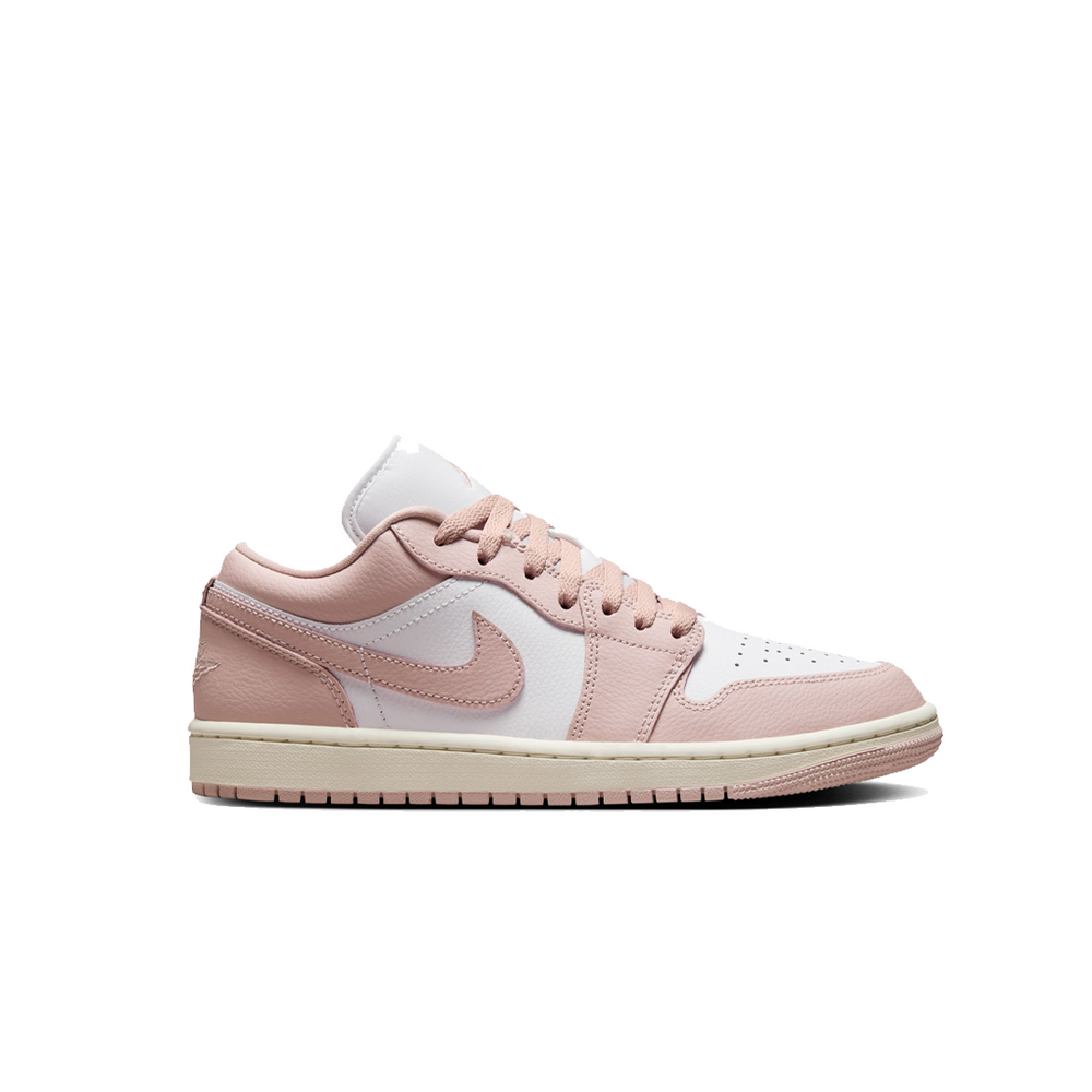 WOMEN'S AIR JORDAN 1 LOW PINK OXFORD