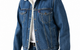 TYPE 3 SHERPA TRUCKER JACKET ARK STONEWASH SHERPA