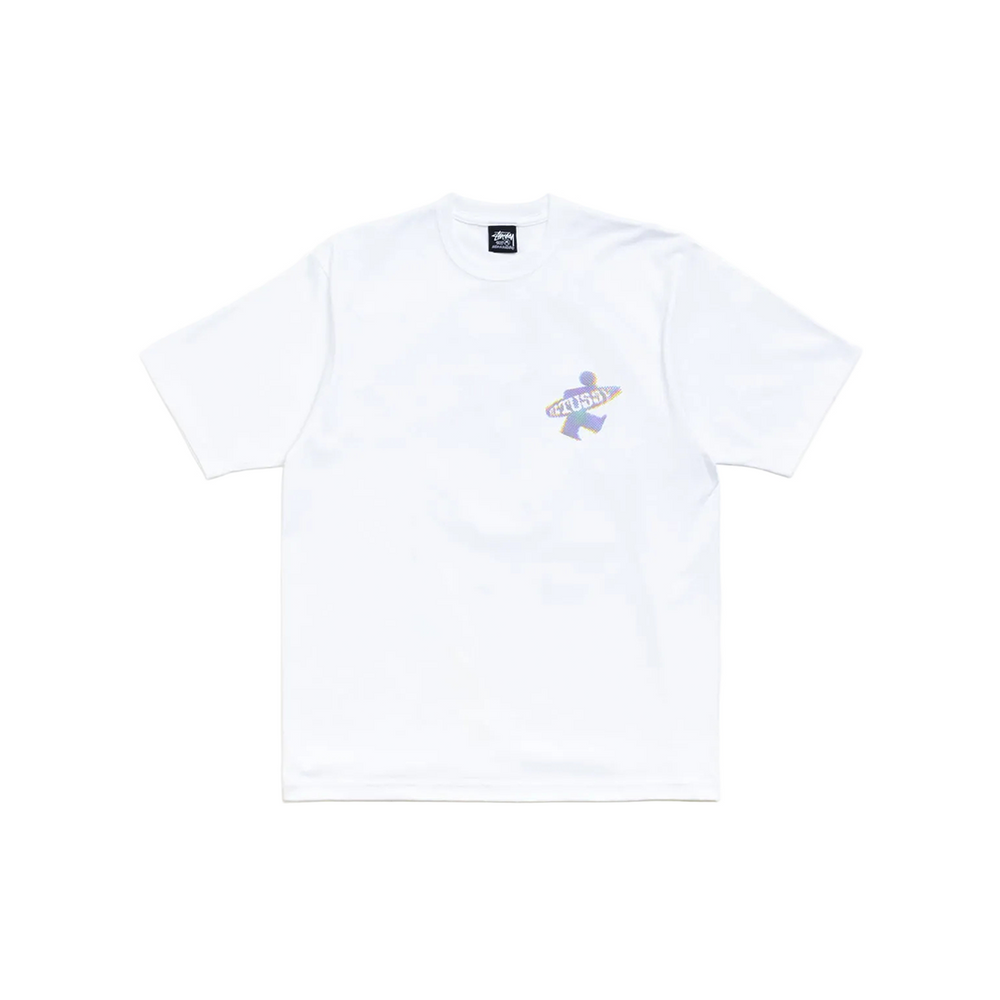 DOT SURF PUFF PRINT TEE WHITE