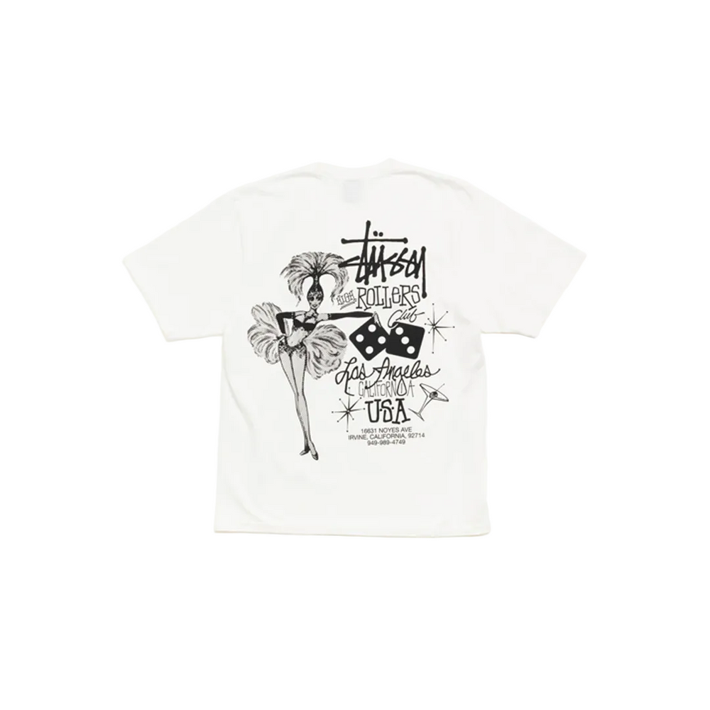 HIGH ROLLERS PIGMENT DYED TEE NATURAL