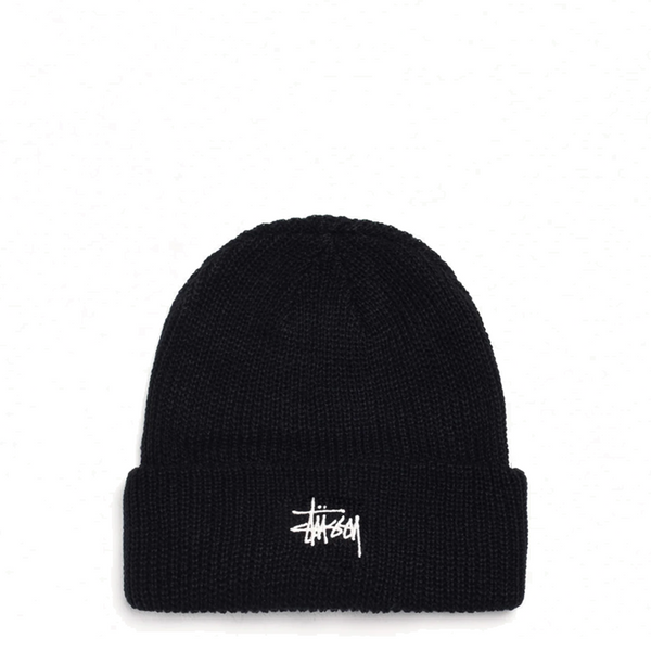 BASIC CUFF BEANIE BLACK