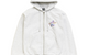 DOT SURF ZIP HOODIE ASH HEATHER