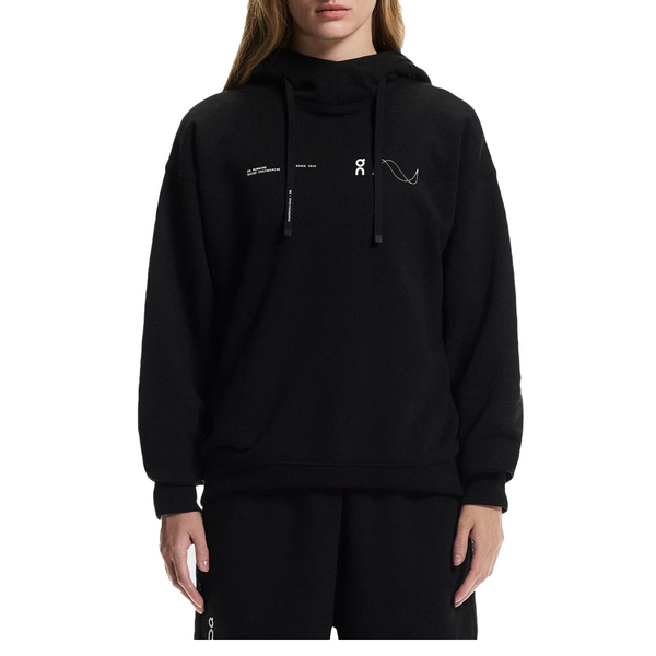 WOMEN'S CLUB HOODIE BLACK