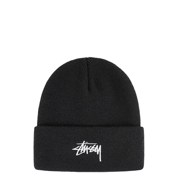 STOCK CUFF BEANIE BLACK