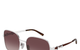 GG2053S-003 WOMEN'S SILVER & RED METAL SUNGLASSES