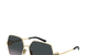 GG2163S-002 WOMEN'S METAL GOLD & GREY SUNGLASSES