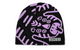 WBYAN JQ ART BEANIE BLACK / VIOLET