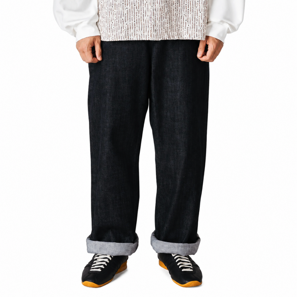 WBLEROY SELVEDGE JEANS BLACK