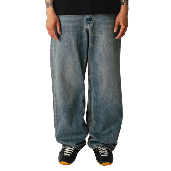 WBLEROY VINTAGE JEANS WASHED MID BLUE