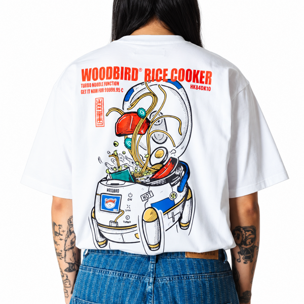 WBBAINE COOK TEE WHITE