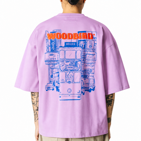 WBBEAM TRAM TEE DUSTY VIOLET