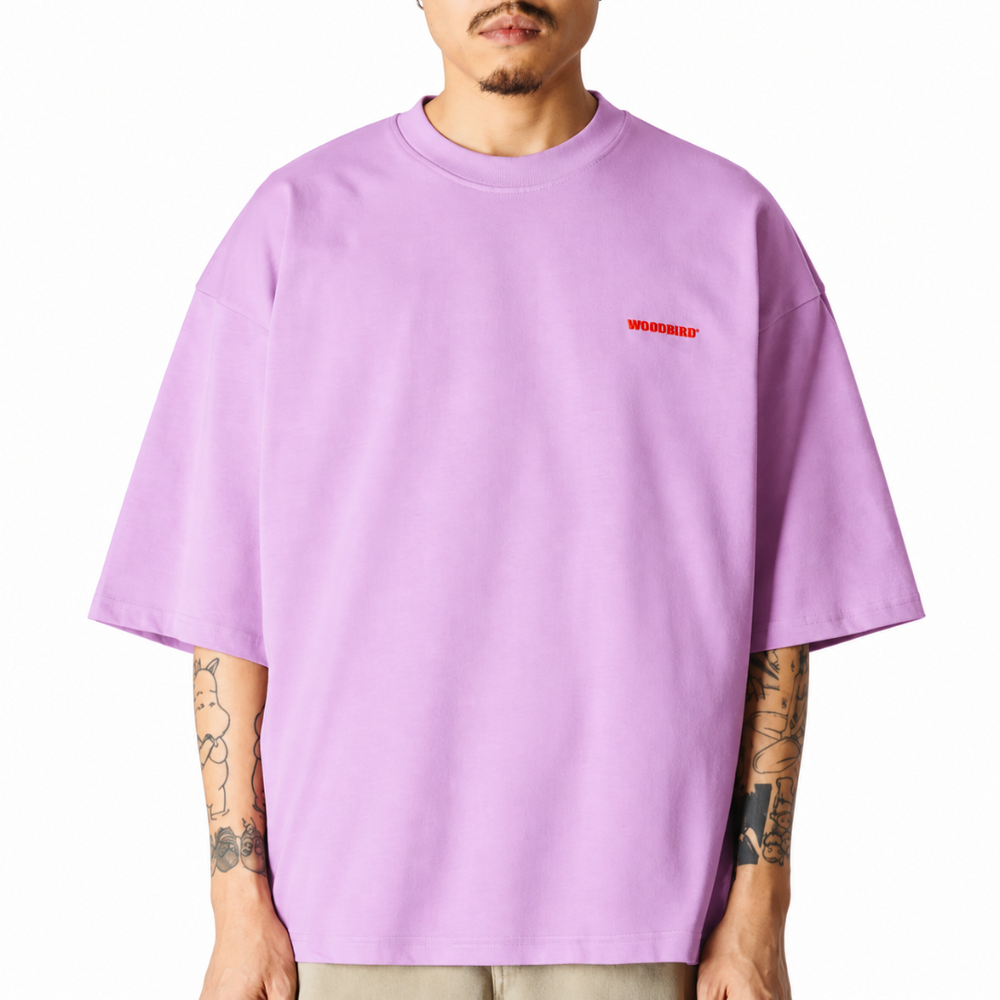 WBBEAM TRAM TEE DUSTY VIOLET