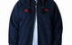 WBPAW EMBLEM ZIP HOODIE DARK NAVY