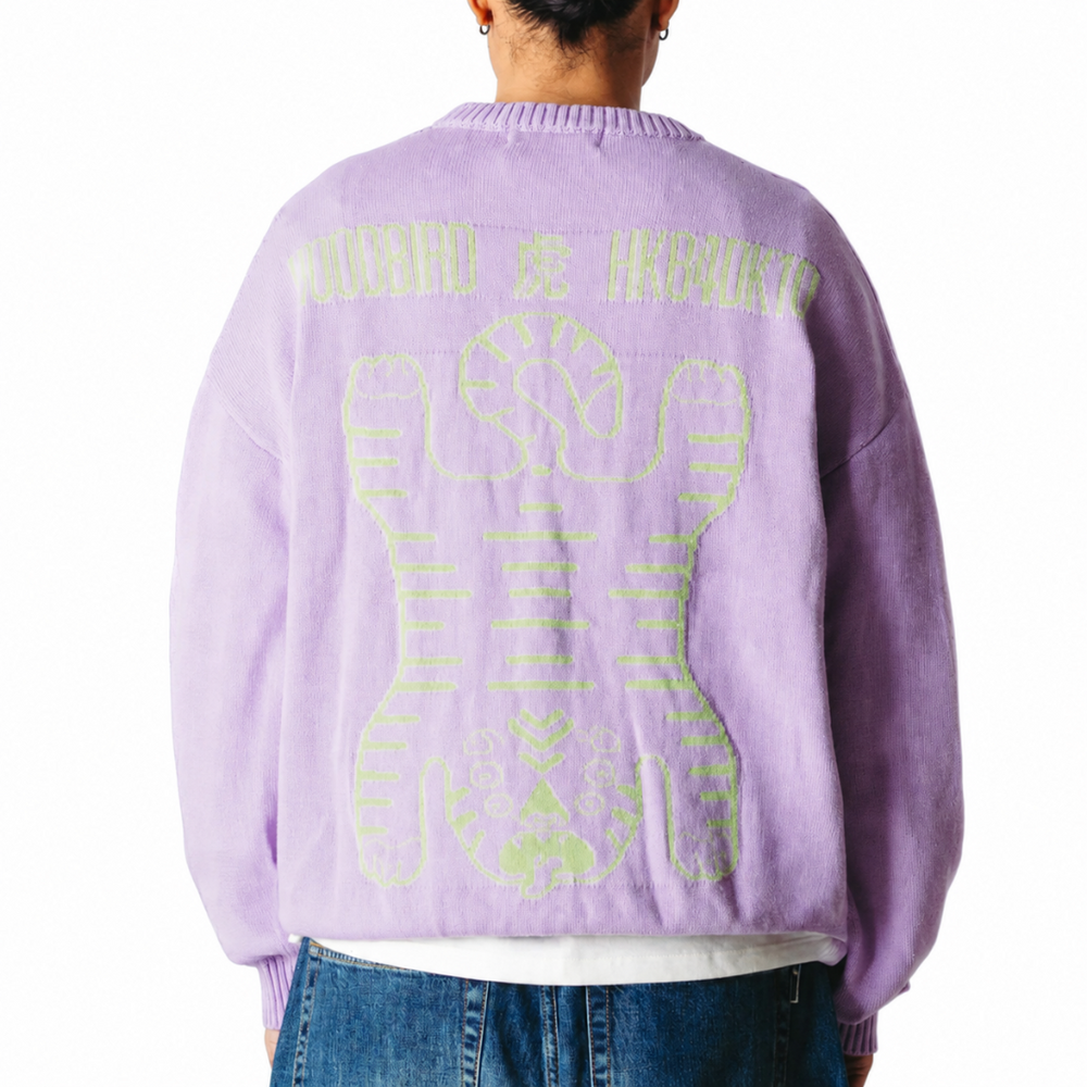 WBKURT TIGER CREW DUSTY VIOLET