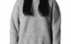 WBKURT MOHAIRY CREW DARK GREY MELANGE