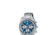 EDIFICE ANALOG CHRONOGRAPH STAINLESS STEEL BLUE DIAL QUARTZ MEN'S WATCH