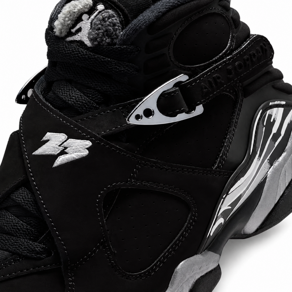 AIR JORDAN 8 RETRO (GS) "CHROME"