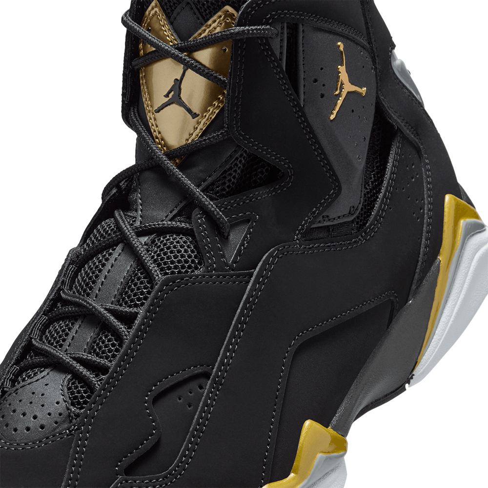 JORDAN TRUE FLIGHT BLACK / METALLIC GOLD