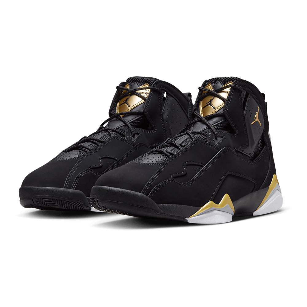 JORDAN TRUE FLIGHT BLACK / METALLIC GOLD