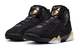 JORDAN TRUE FLIGHT BLACK / METALLIC GOLD