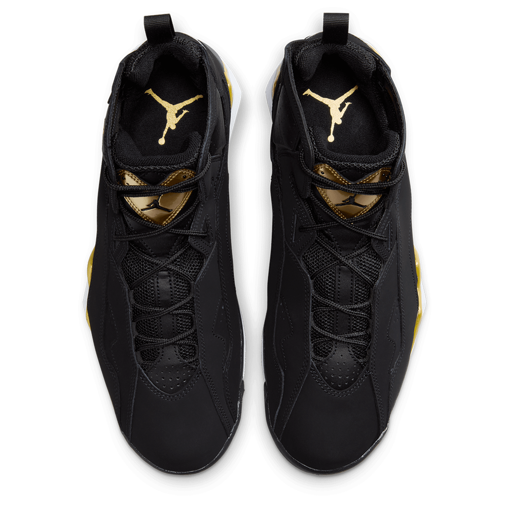 JORDAN TRUE FLIGHT BLACK / METALLIC GOLD