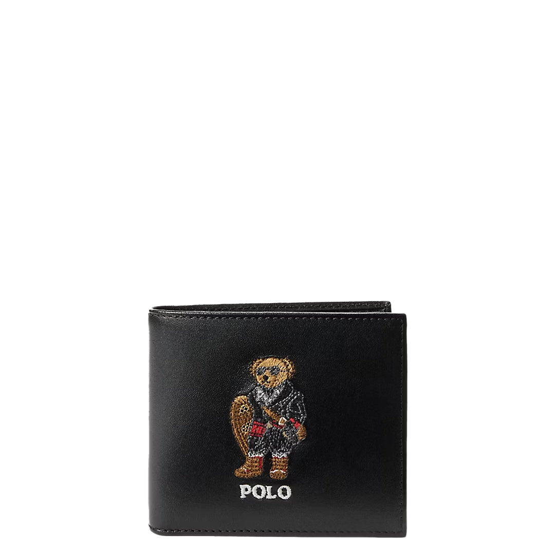 【美品】Polo Ralph Lauren Cow Leather Mesh B Classic Fit Leather-Pony Mesh Polo Shirt
