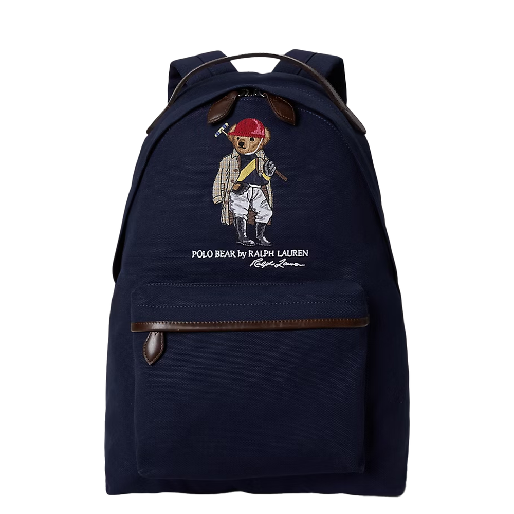POLO BEAR CANVAS BAGPACK NEWPORT NAVY