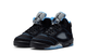 AIR JORDAN 5 "BLACK CAROLINA" (GS) BLACK / UNIVERSITY BLUE