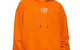 DIAGONAL HOODIE ORANGE TIGER