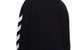 DIAGONAL CREWNECK SWEATSHIRT BLACK