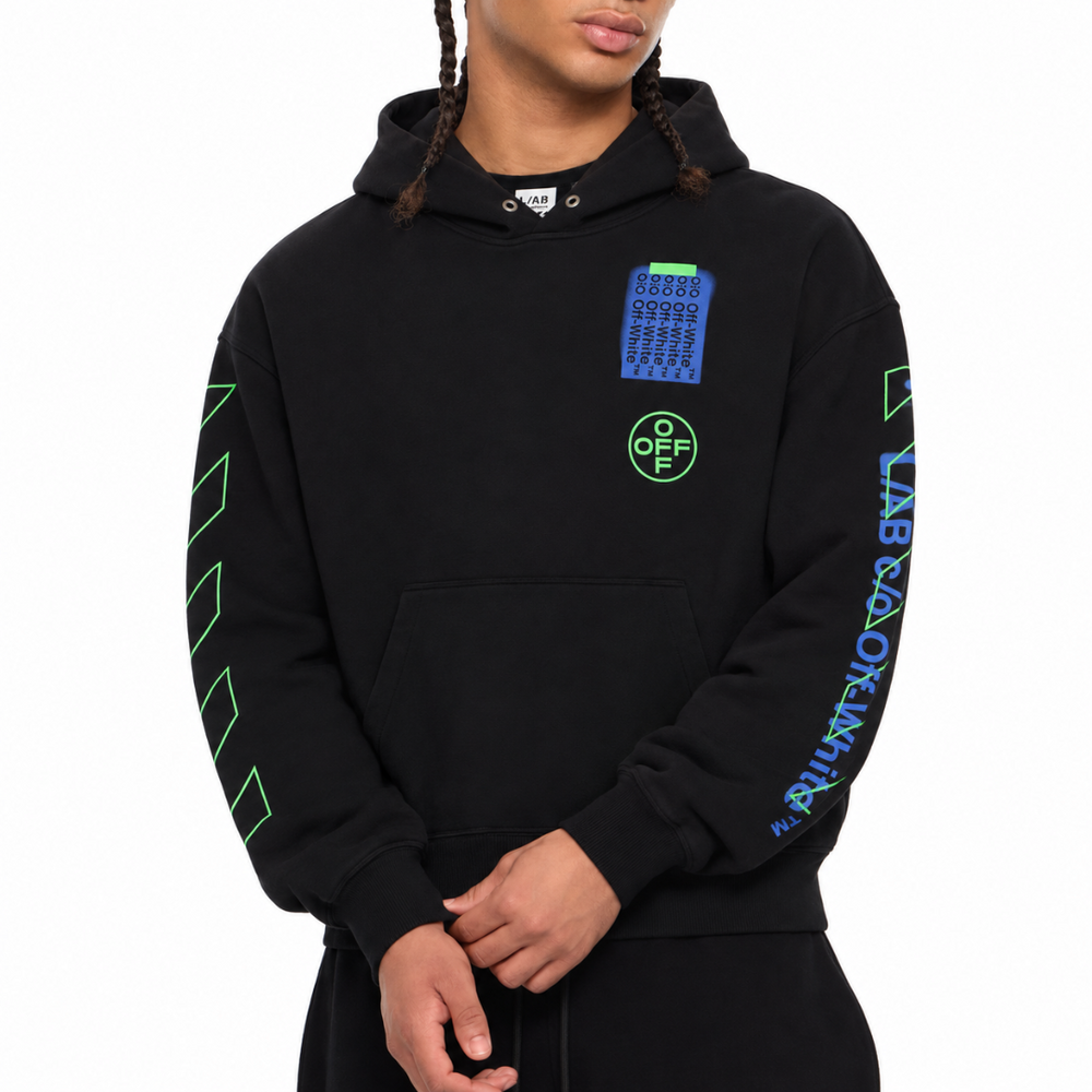 OFF ACTIVE HOODIE BLACK