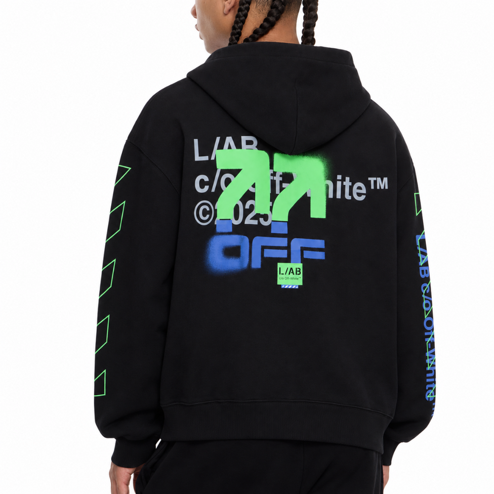 OFF ACTIVE HOODIE BLACK