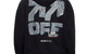 OFF ACTIVE TAPE HOODIE BLACK