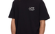 L/AB DIAGONAL OVERSIZED T-SHIRT BLACK