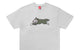 RUNNING DOG TEE HEATHER GREY