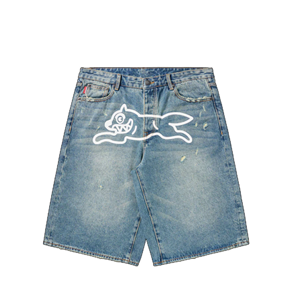 BASKIN JEAN SHORT BLUE FUDGE
