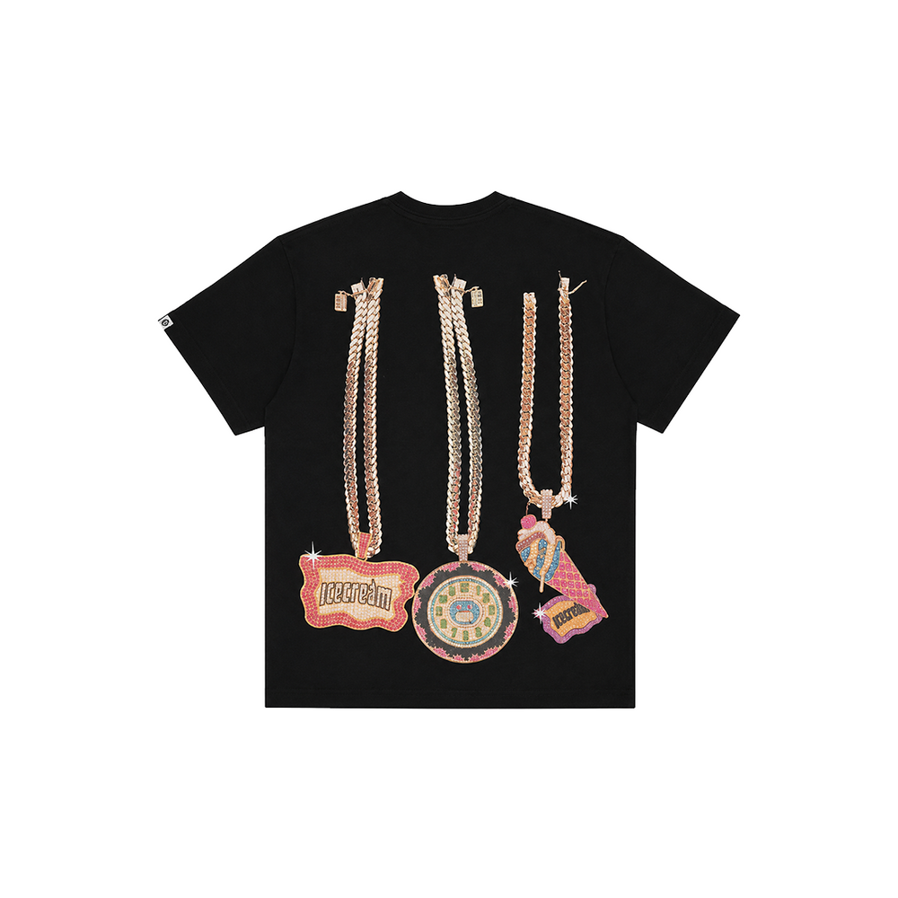 GINGER ALE SS TEE BLACK