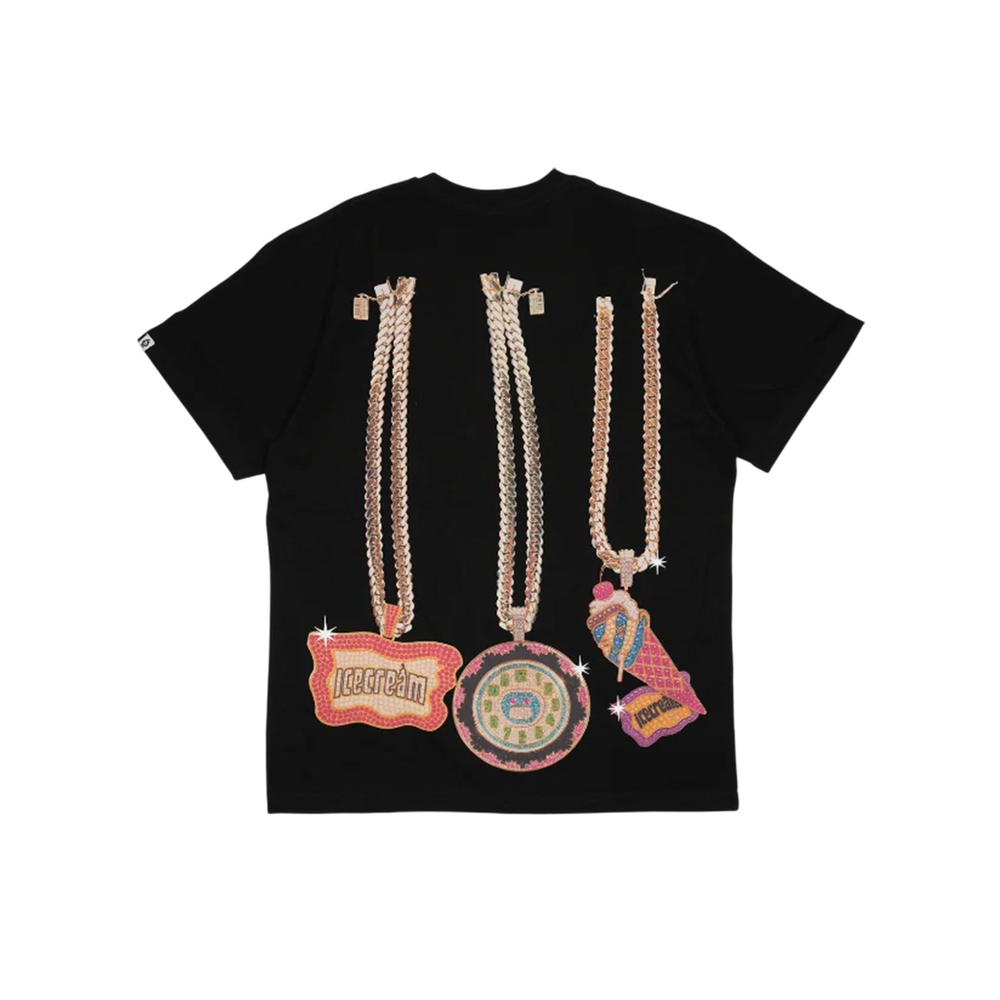 GINGER ALE SS TEE BLACK