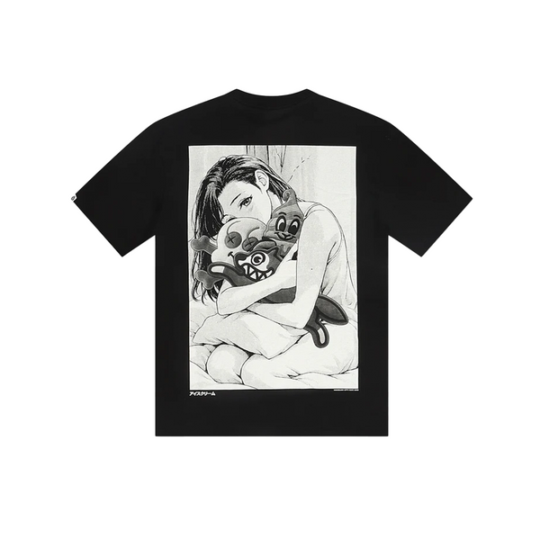 ELDERFLOWER SS TEE BLACK