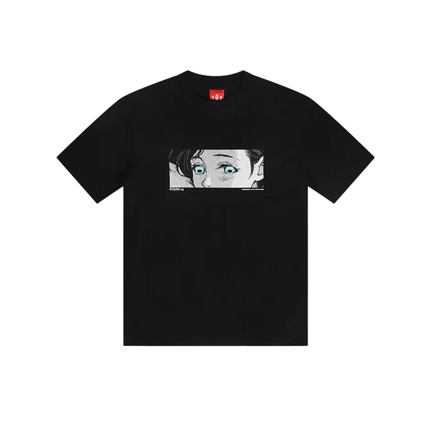 ELDERFLOWER SS TEE BLACK